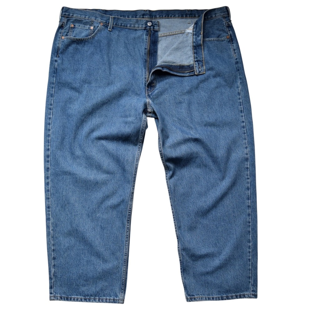 Levi's 550‎ Waterless Men's Big & Tall 54x30 Relaxed Tapered Blue Jeans